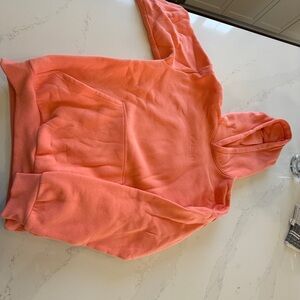 Women's Coral Pullover Hoodie with Kangaroo Pocket